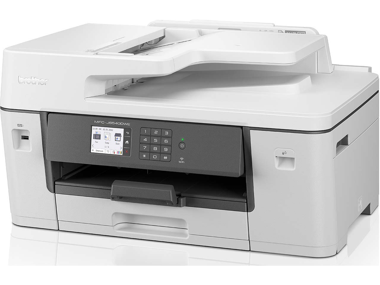 Brother Tintenstrahl-Multifunktionsdrucker "MFC-J6540DWE" weiß