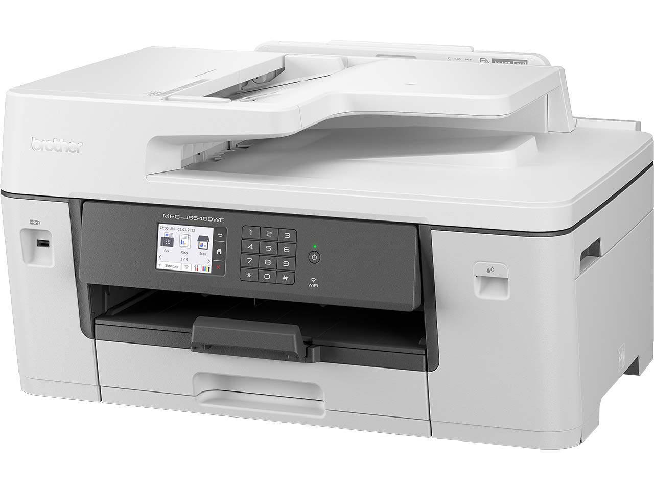Brother Tintenstrahl-Multifunktionsdrucker "MFC-J6540DWE" weiß