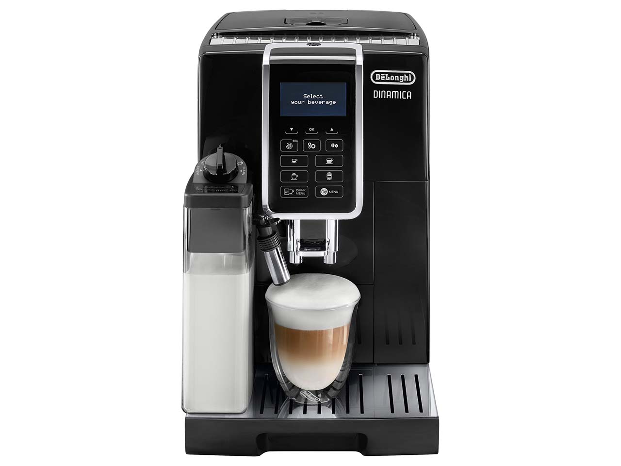 De'Longhi Kaffeevollautomat "ECAM 350.55.B Dinamica" schwarz