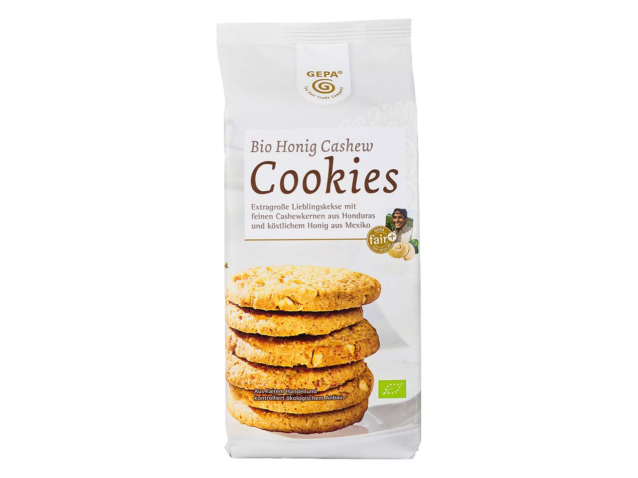 GEPA Bio-Cookies "Honig-Cashew", 150 g