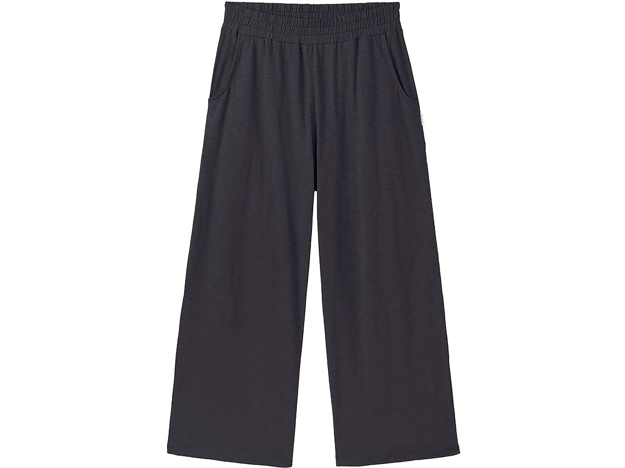 tranquillo Bio-Damen-Hose im Culotte-Stil, black, Gr. S