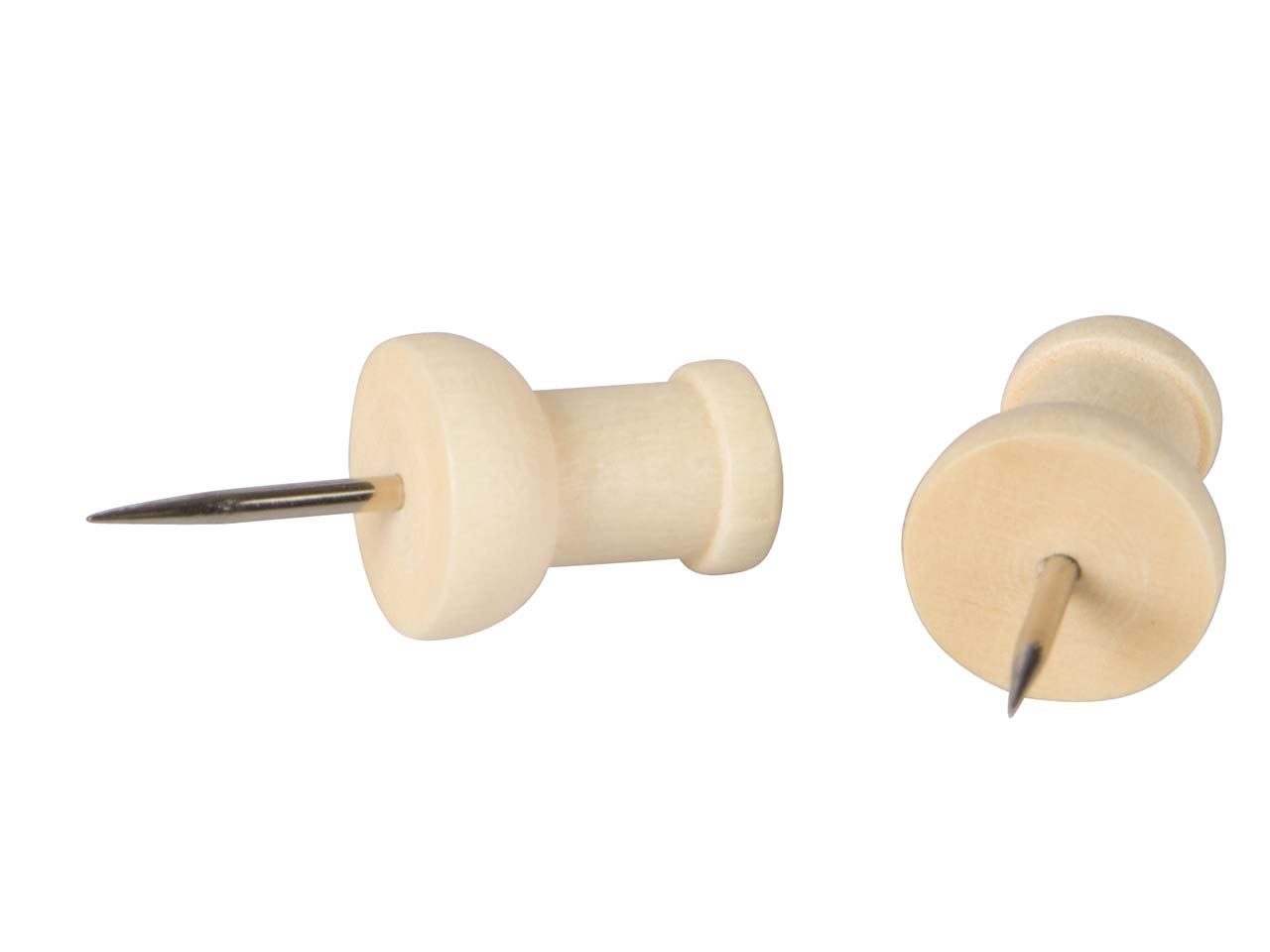 Holz-Pinnnadeln 100 Stk.