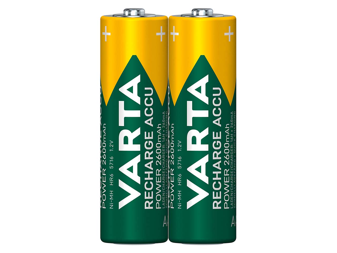 Varta Ready-to-use-Akku Micro, 1000 mAh, 2er-Pack.