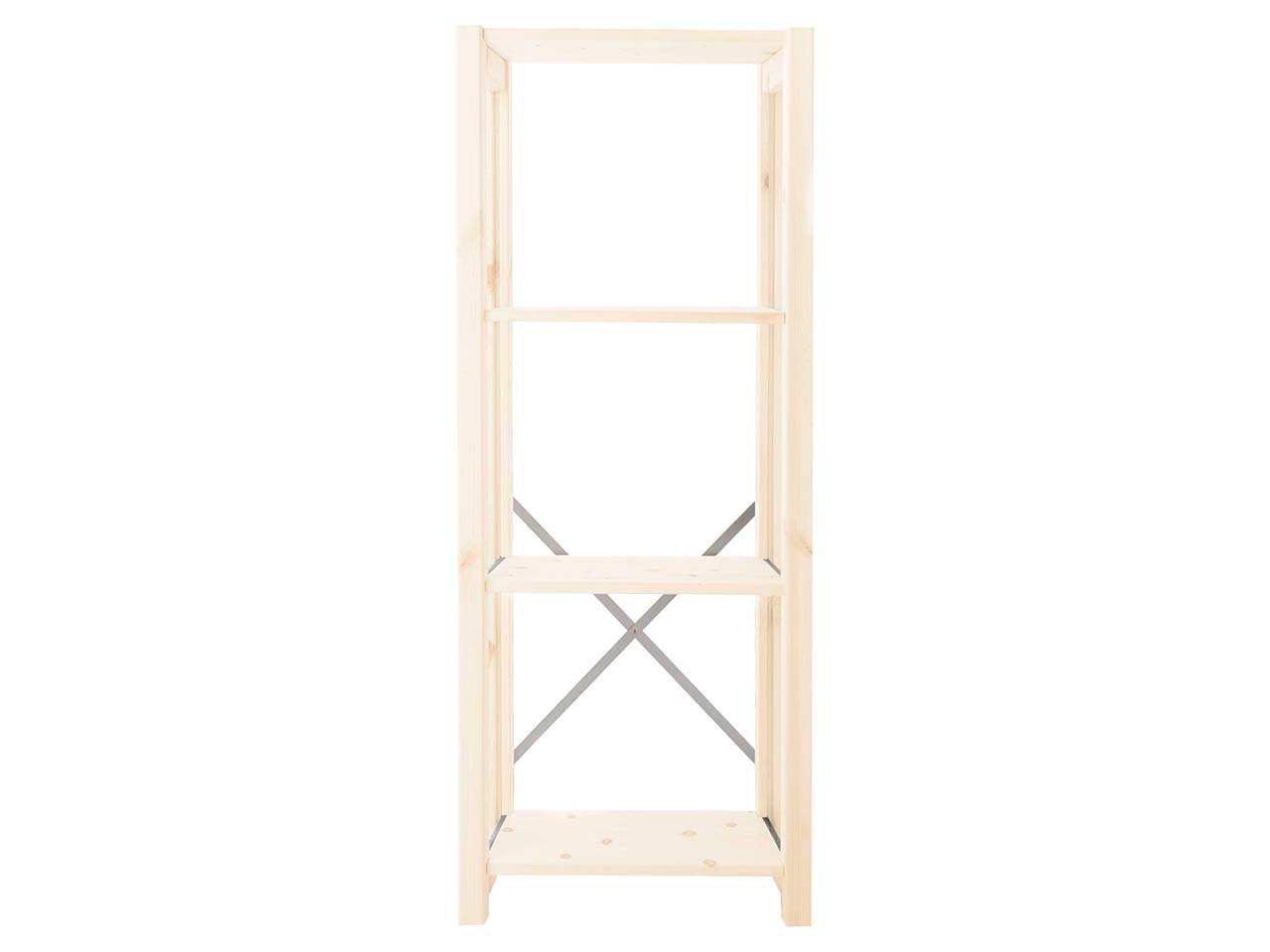 ABC Regal "Classic" B 46 x T 29,5 x H 116 cm, weiß