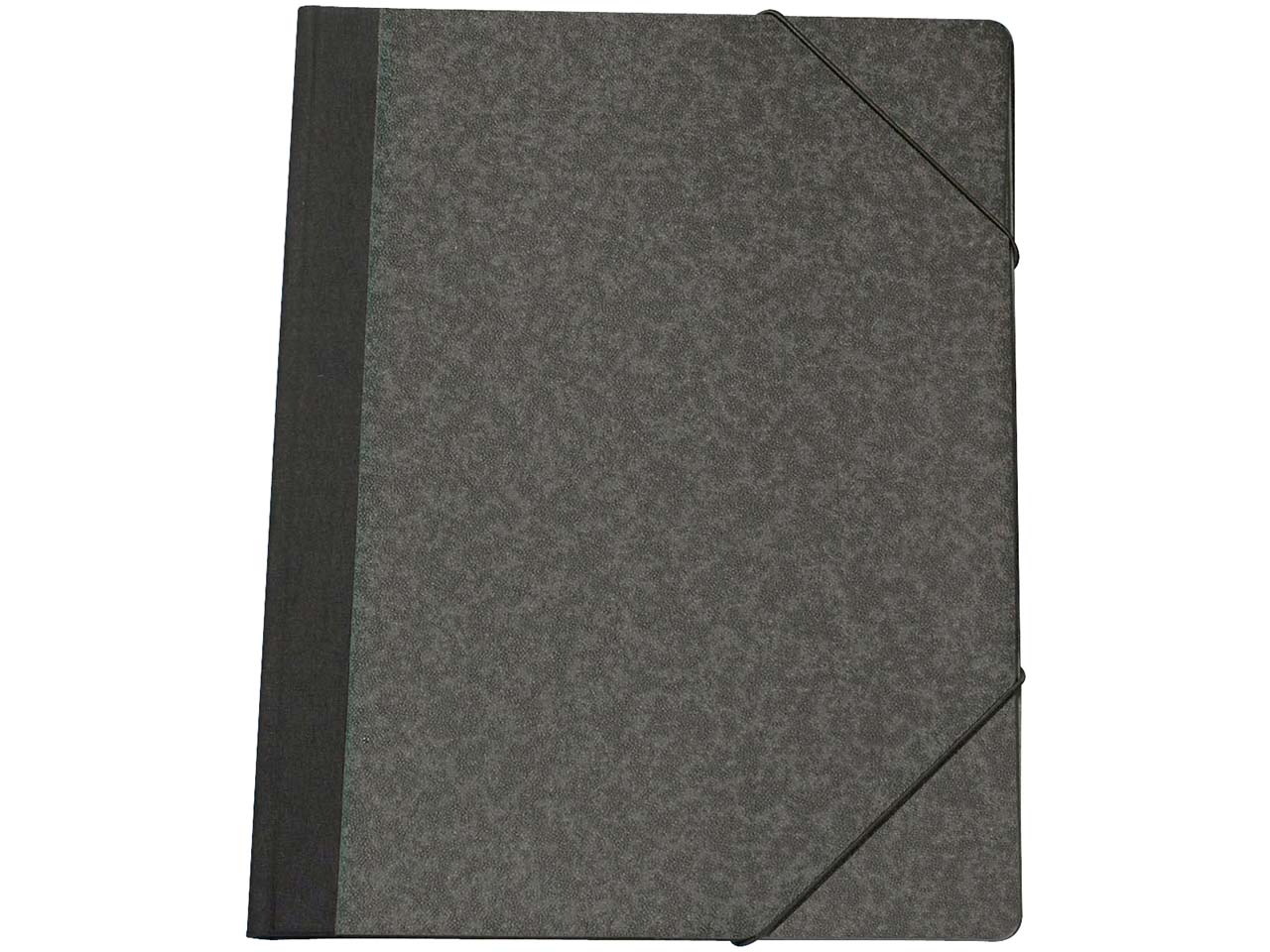 memo Eckspannmappe 'Noir' DIN A4 schwarz
