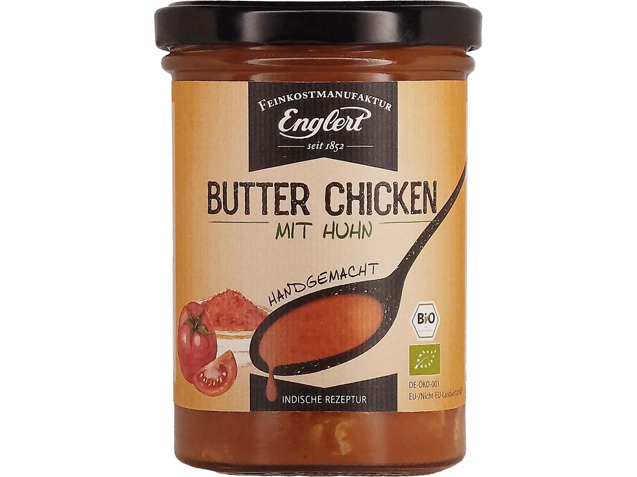 Feinkost Englert Bio-Butter Chicken mit Huhn, 390 g