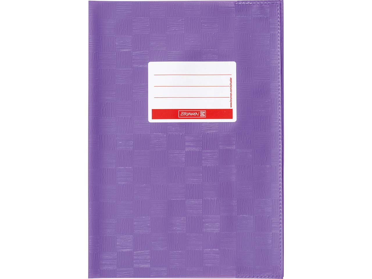 BRUNNEN Heftumschlag aus Polypropylen DIN A4, violett