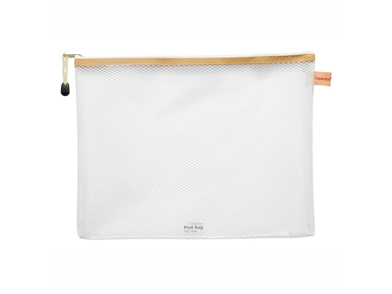 Reißverschlussbeutel "Phat-Bag" A4 beige