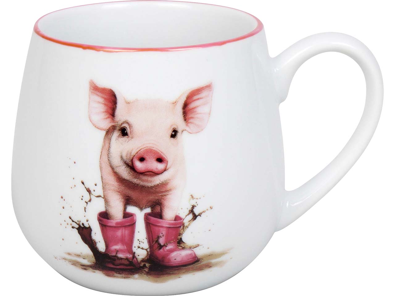 Könitz Tasse "Tapsiges Schweinchen"