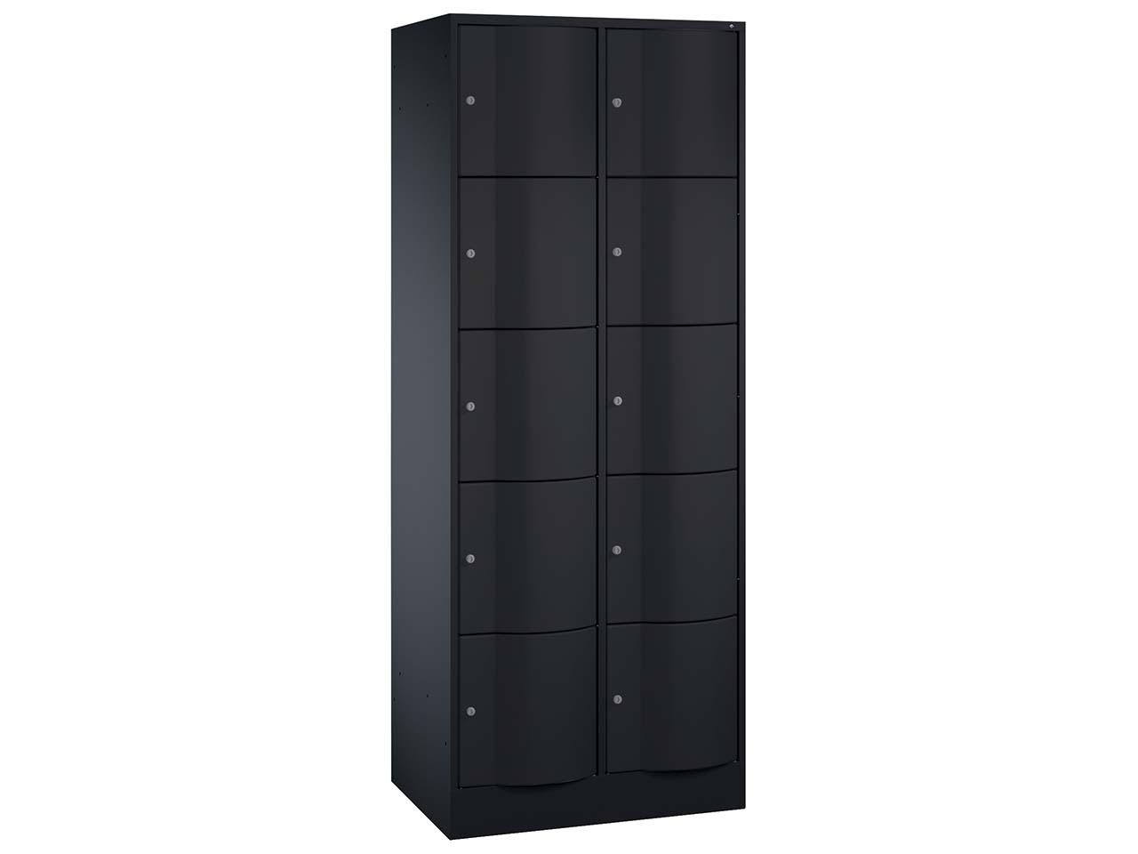 Schließfachschrank 2 Türme an/an 5er