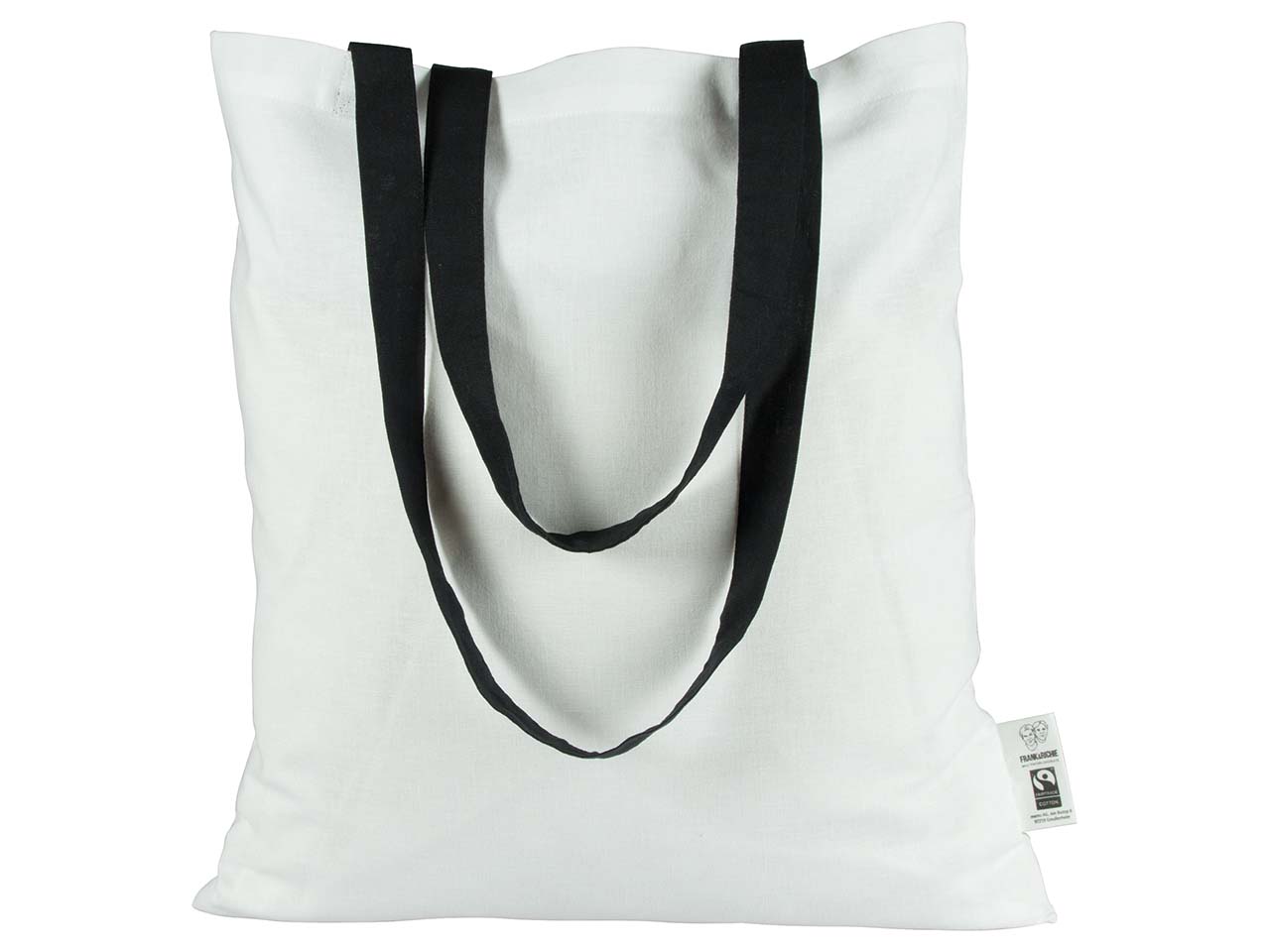 Frank&Richie Tragetasche 'Siena' aus rec. Fairtrade-zert. Bio-Baumwolle 38 x 42 cm weiß