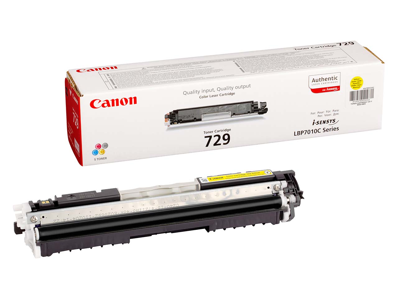 Canon Toner 729 gelb