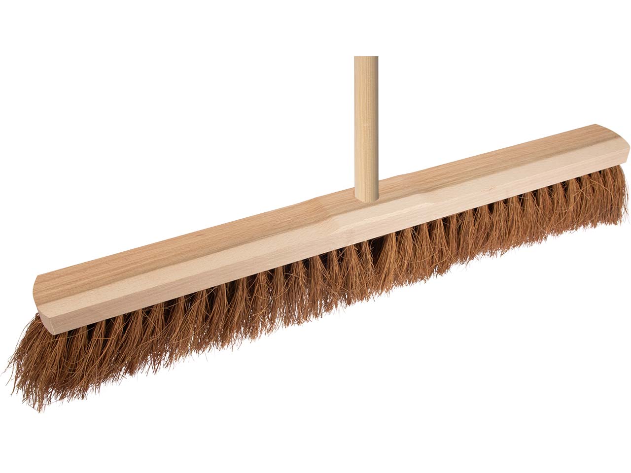 Straßenbesen inkl. Stiel, 60 cm, Kokosborsten