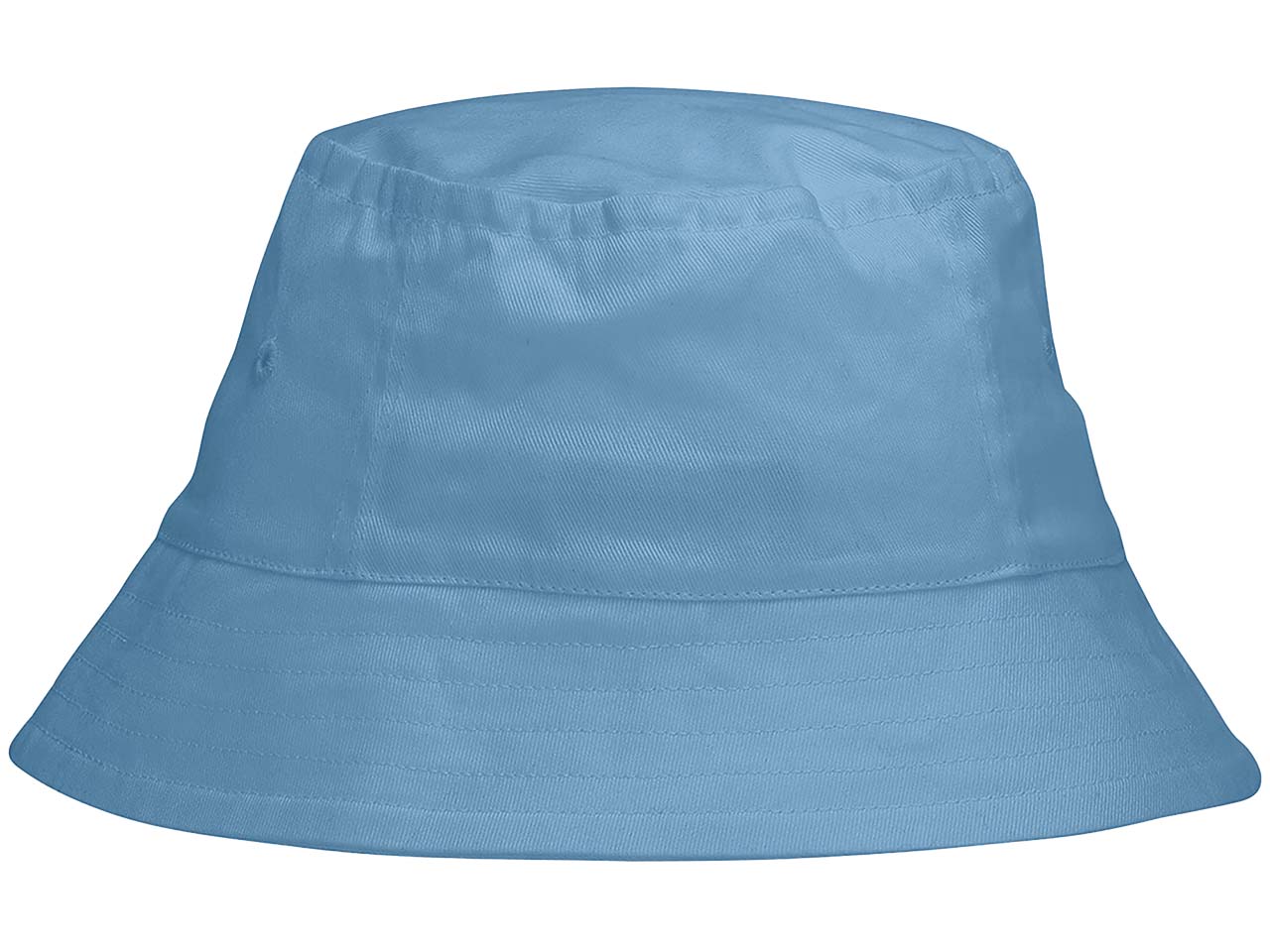 Neutral Bio-Bucket Hat aus Baumwoll-Twill, dusty indigo, Gr. S/M