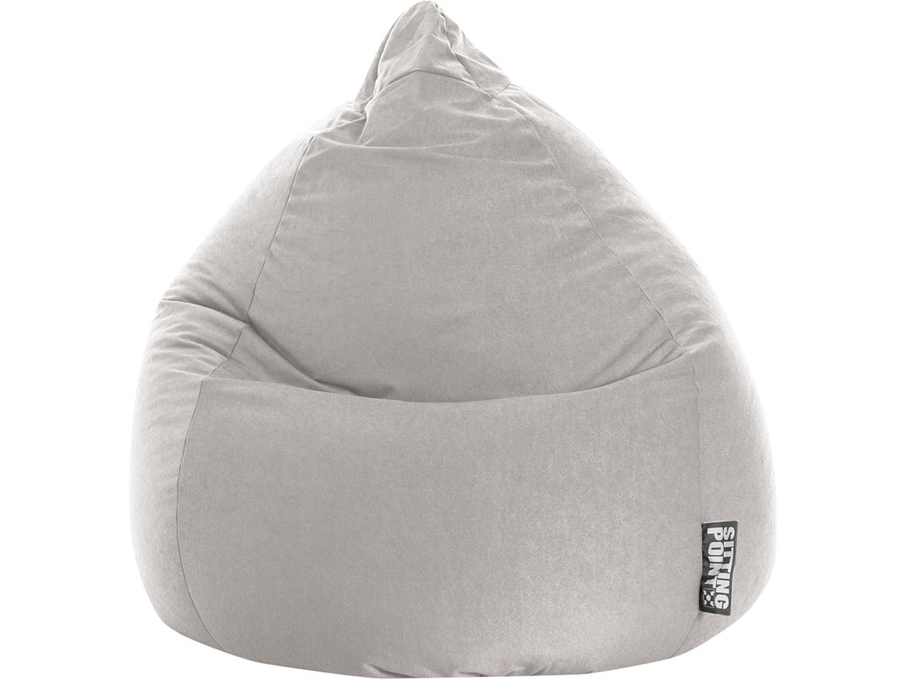 Sitzsack "easy XL", 70 x 110 cm, grau