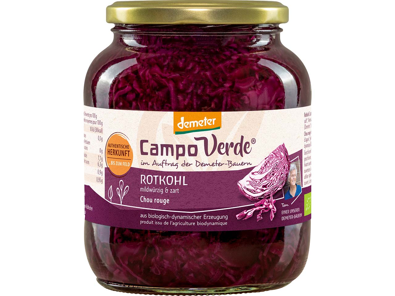 Campo Verde Bio-Rotkohl, 680 g
