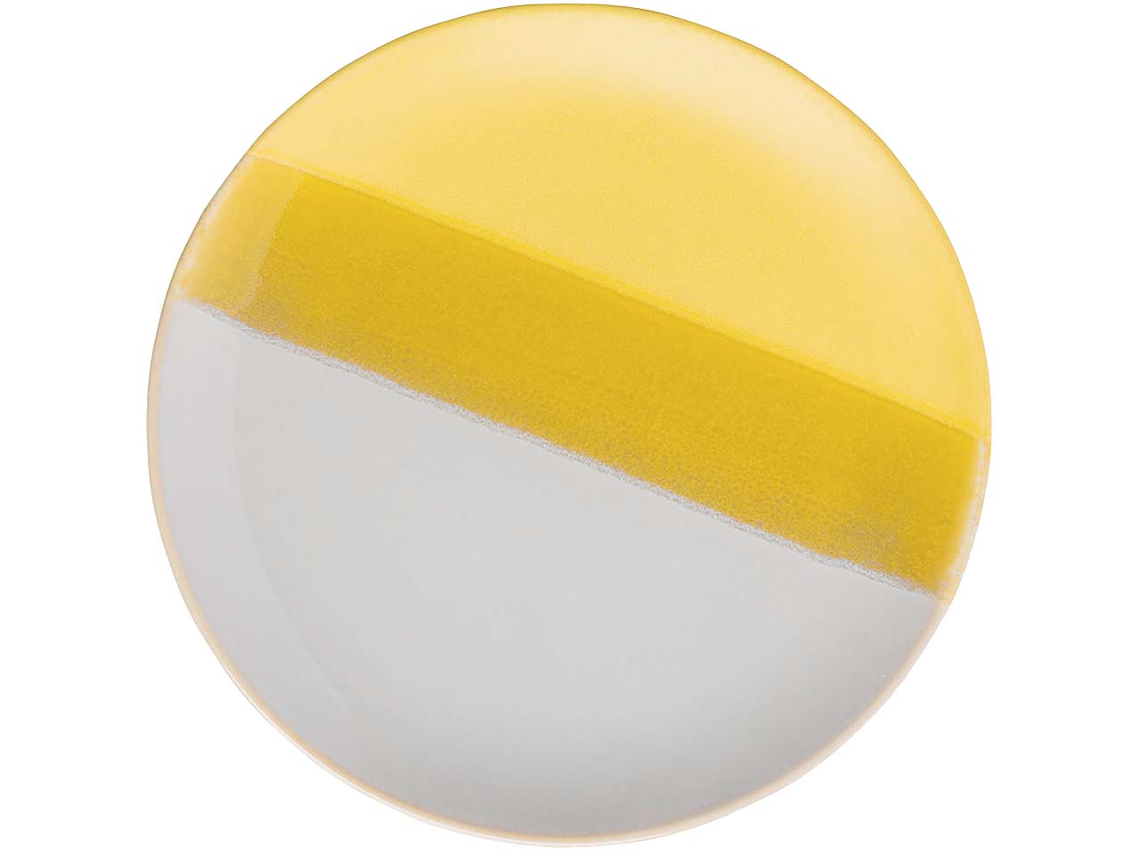 tranquillo Teller "INDUSTRIAL" Ø 20,5 cm, yellow