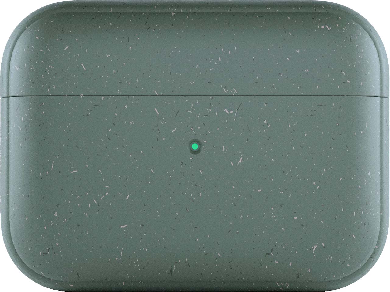 Woodcessories AirPod Case aus antibakt. Biokunststoff AirPods Pro Generation, grün