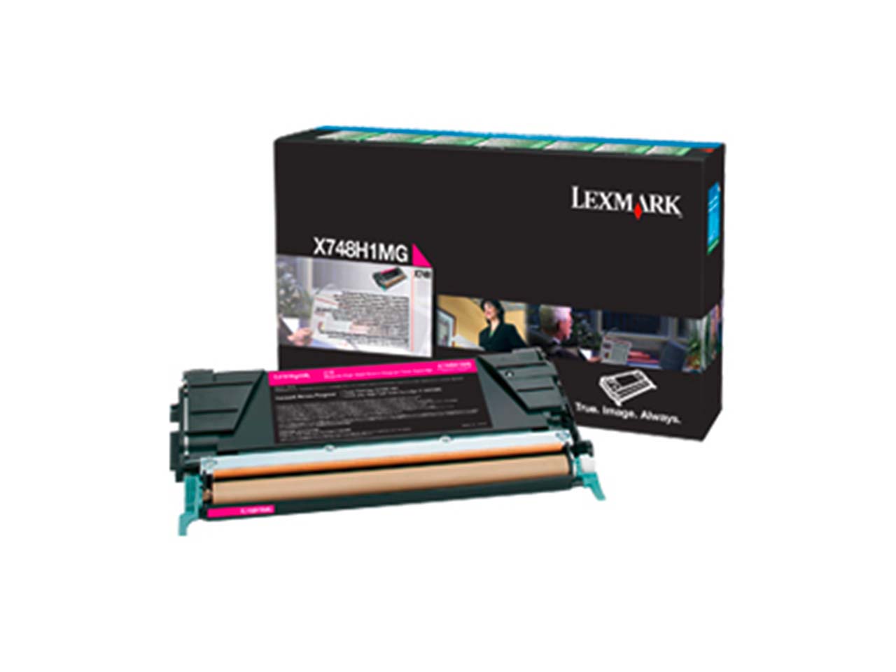 Lexmark Druckkassette X748H1MG magenta
