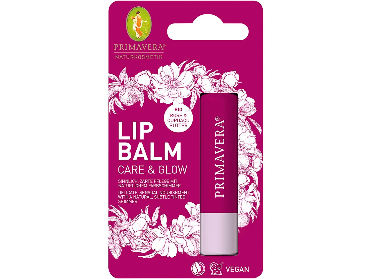 Primavera Lippenbalsam "Care & Glow" 4,7 g