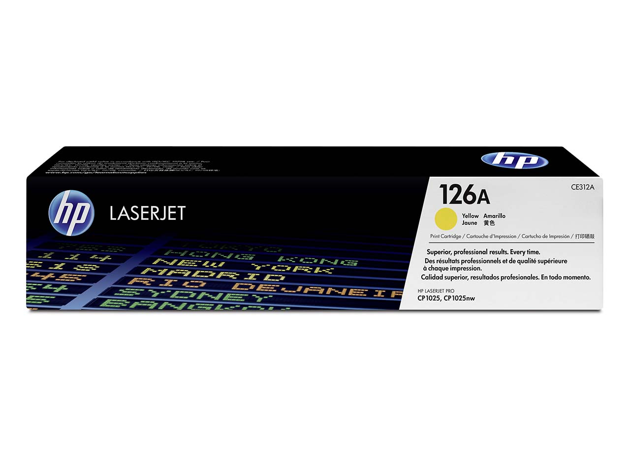 hp Druckkassette CE312A gelb