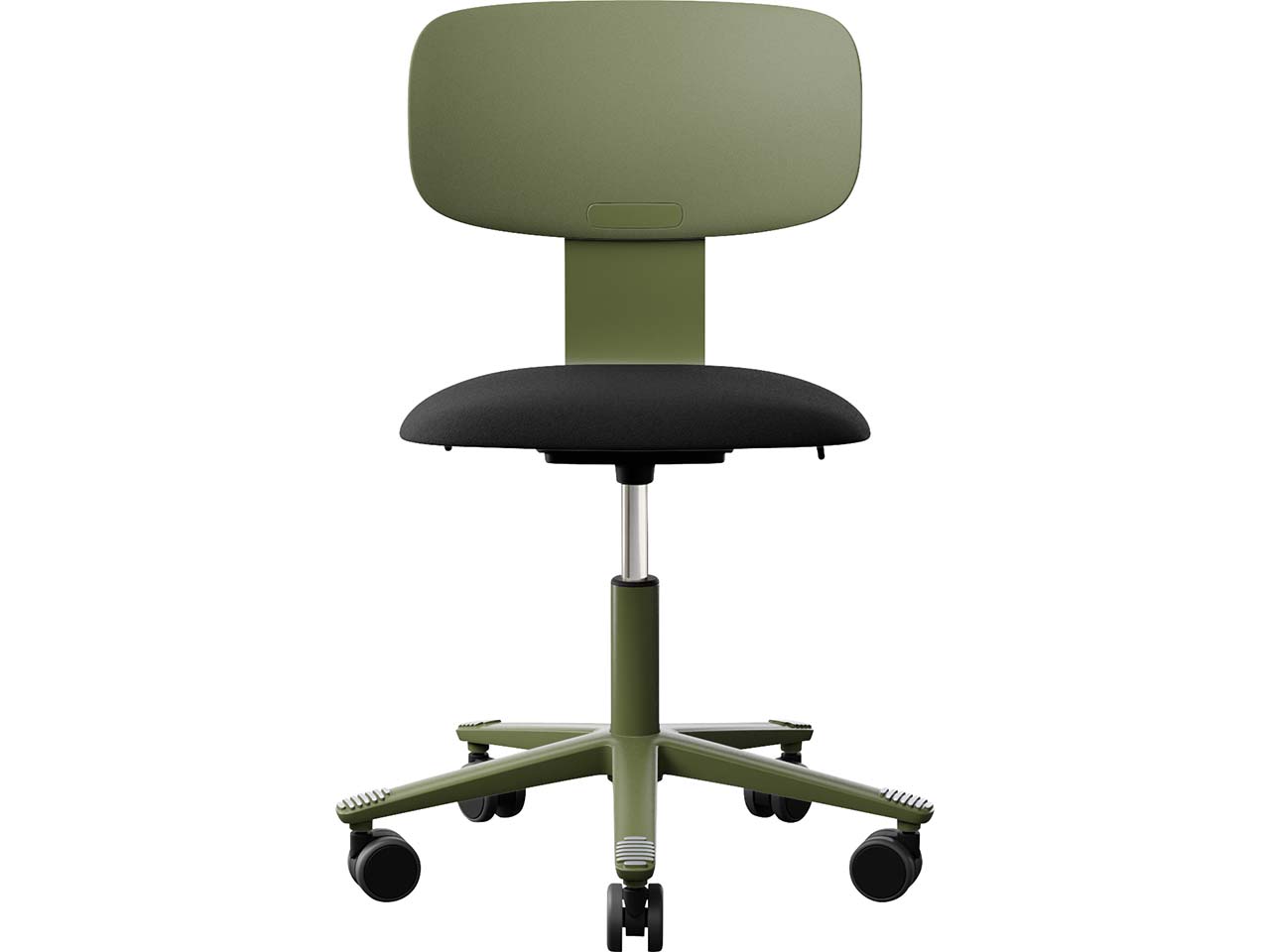 HAG Bürodrehstuhl "Tion 2140" Gestell: moss grey, Stoff: "Cura" black