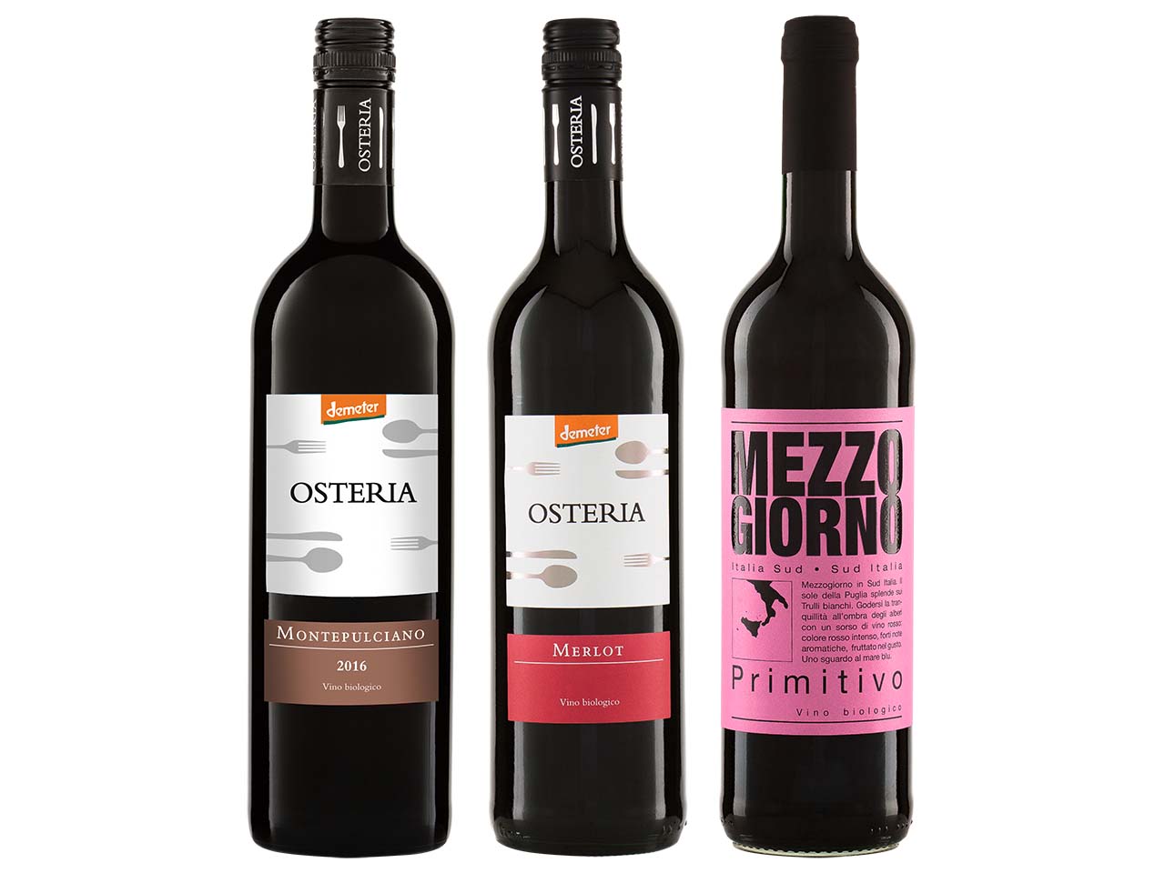 Bio-Weinpaket 'Bella Italia'