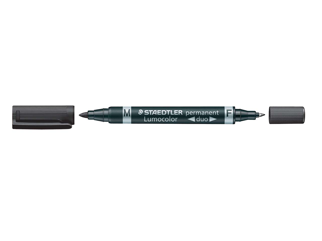 STAEDTLER Universalstift 'Lumocolor duo' schwarz
