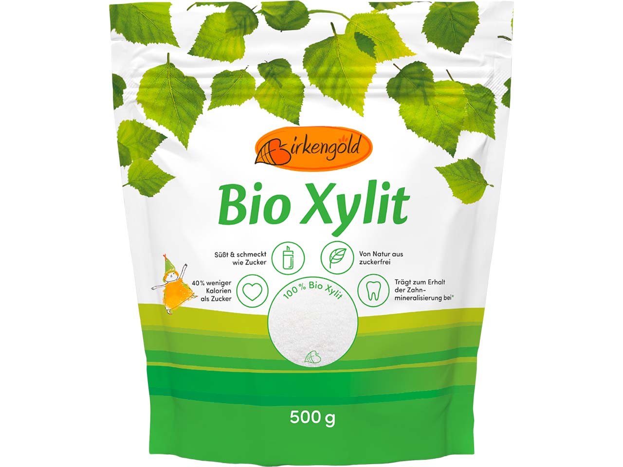 Birkengold Bio-Xylit, 500 g
