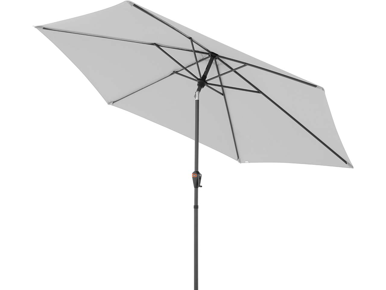 doppler Sonnenschirm "myZone Auto Tilt" Ø 305 cm, HV, hellgrau