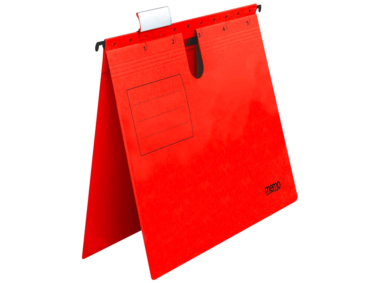 5 memo Hängehefter farbig rot