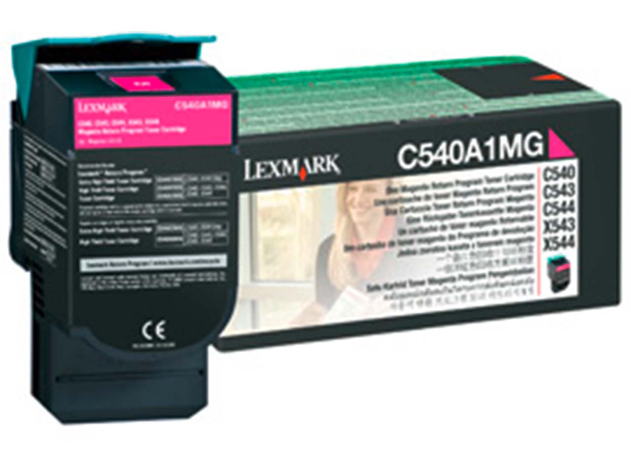 Lexmark Druckkassette C540A1MG magenta