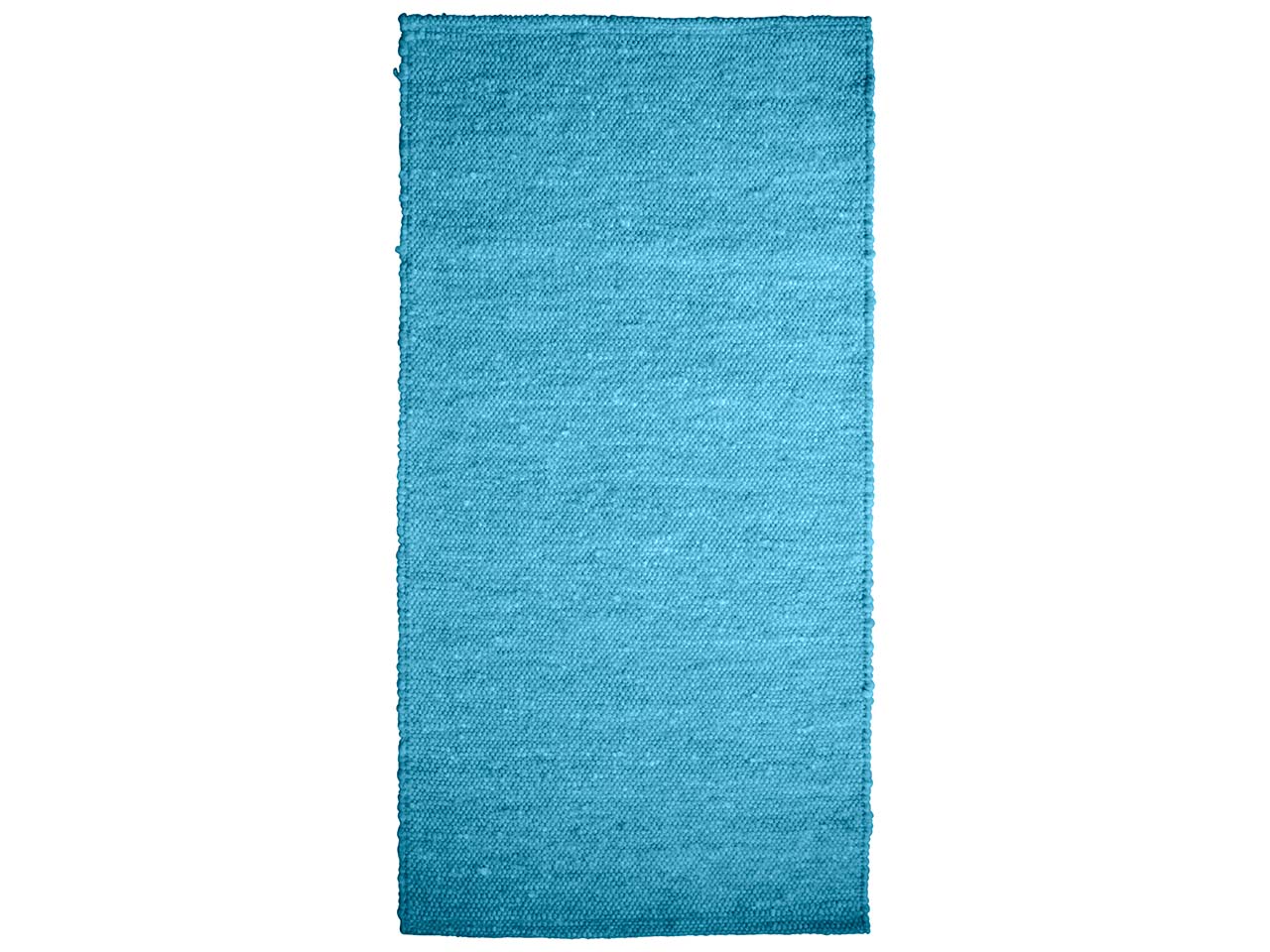 Schurwollteppich "Alz" türkis (B x T) 70 x 140 cm