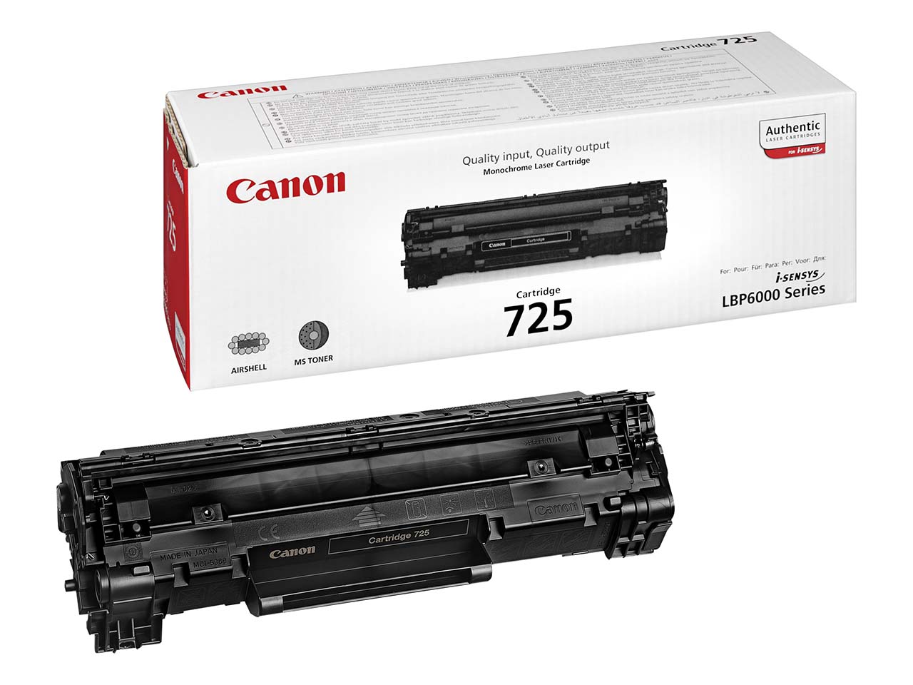Canon Druckkassette 725 schwarz