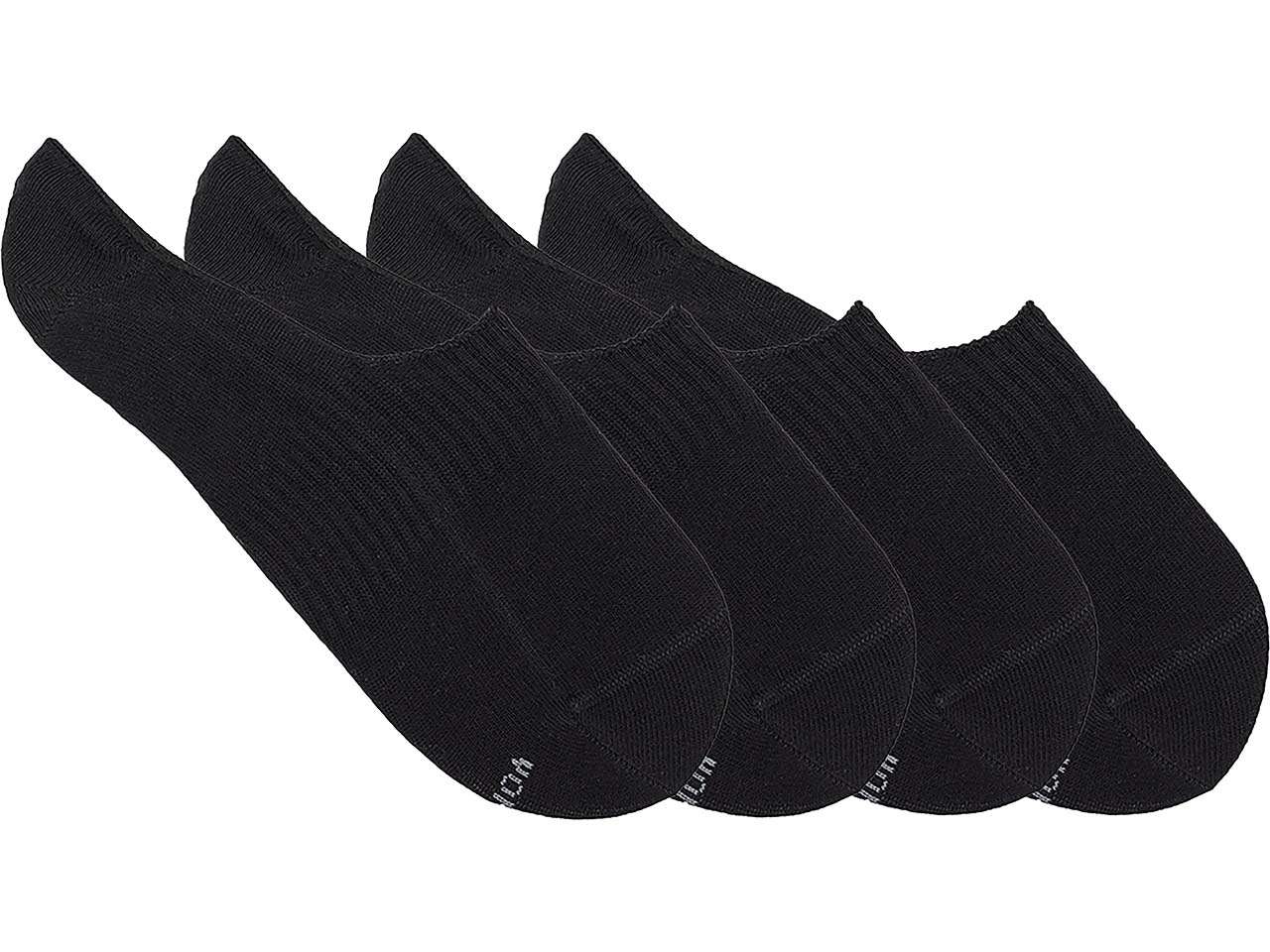 VON JUNGFELD 2er-Pack Bio-Füßlinge, pitch black, Gr. 39/42