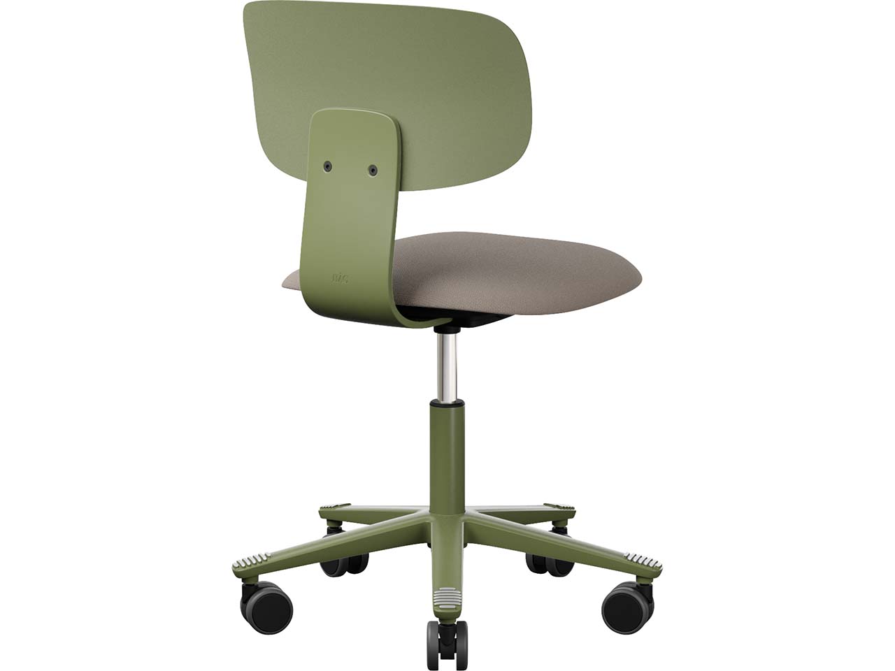 HAG Bürodrehstuhl "Tion 2140" Gestell: moss grey, Stoff: "Select" beige