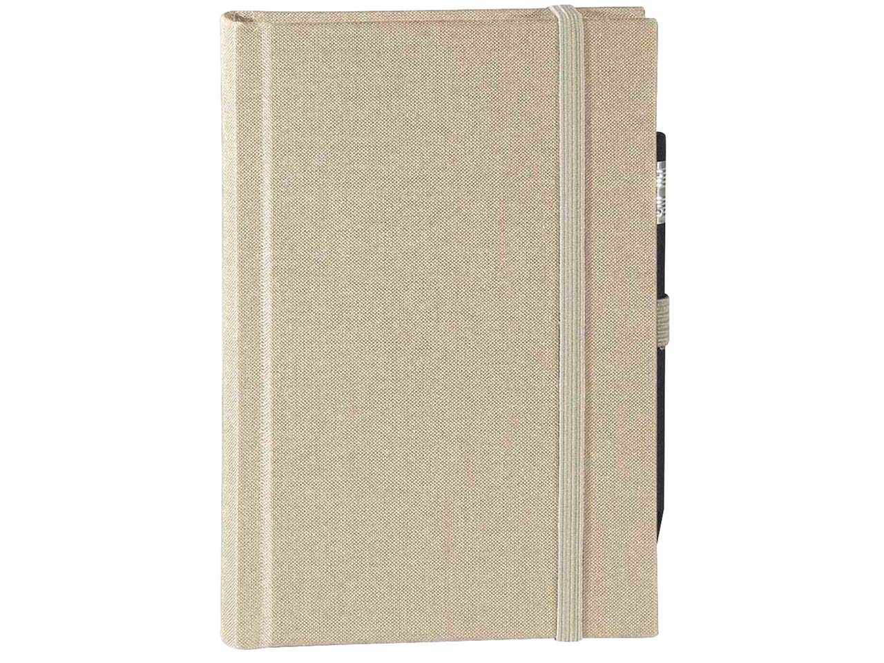 memo Skizzenbuch Leinen A6, (B 92 x H 134 mm) beige, 160 Seiten, Zeichenband, blanko