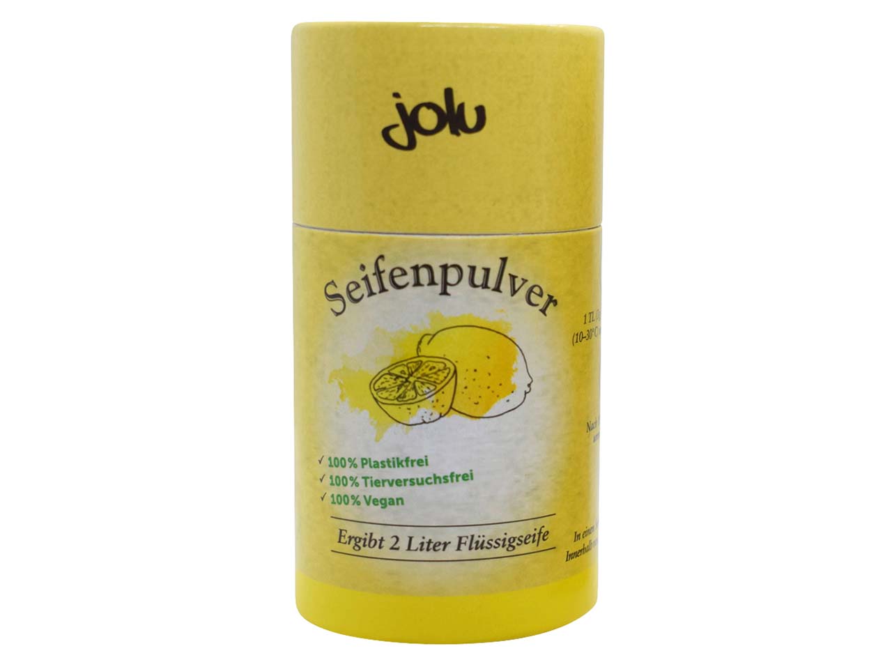 Jolu Seifenpulver zum Auflösen in Wasser "Zitrone", 60 g