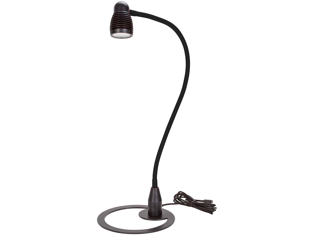 Bauer & Böcker LED-Tischleuchte "Satellite" meteorite/black