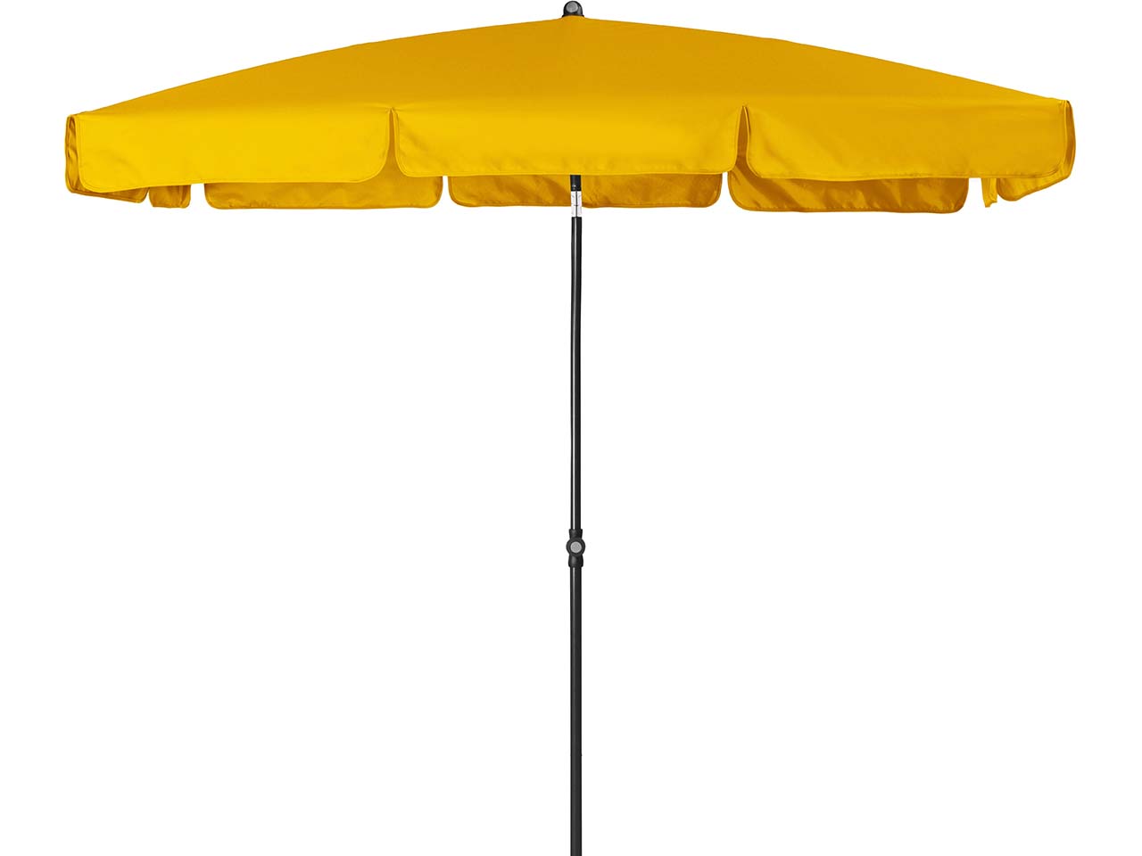 doppler Sonnenschirm "SUNLINE NEO WATERPROOF" 225 x 120 cm, mit Tasche, gelb