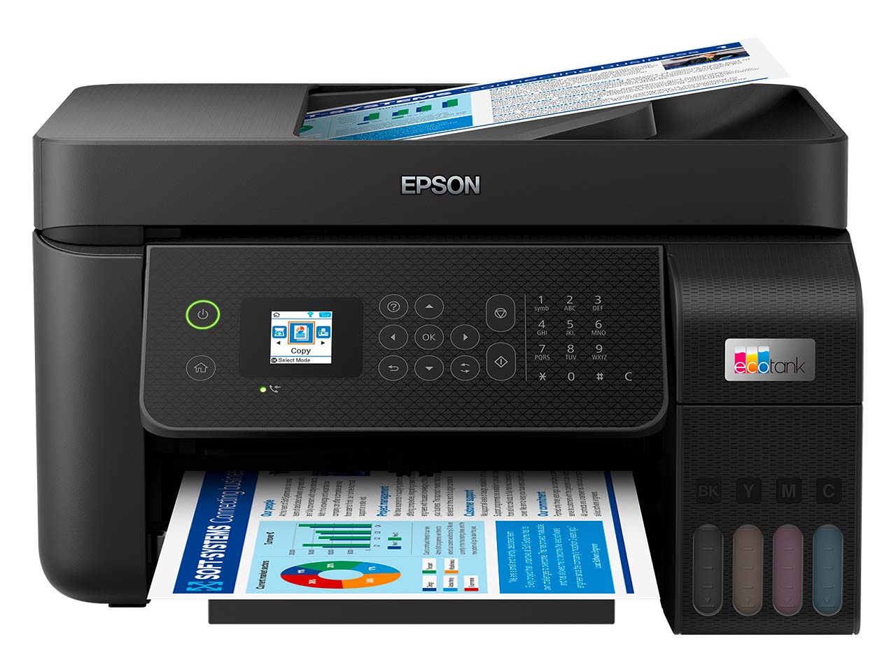 Epson Tintenstrahl-Multifunktionsdrucker "EcoTank ET-4800"