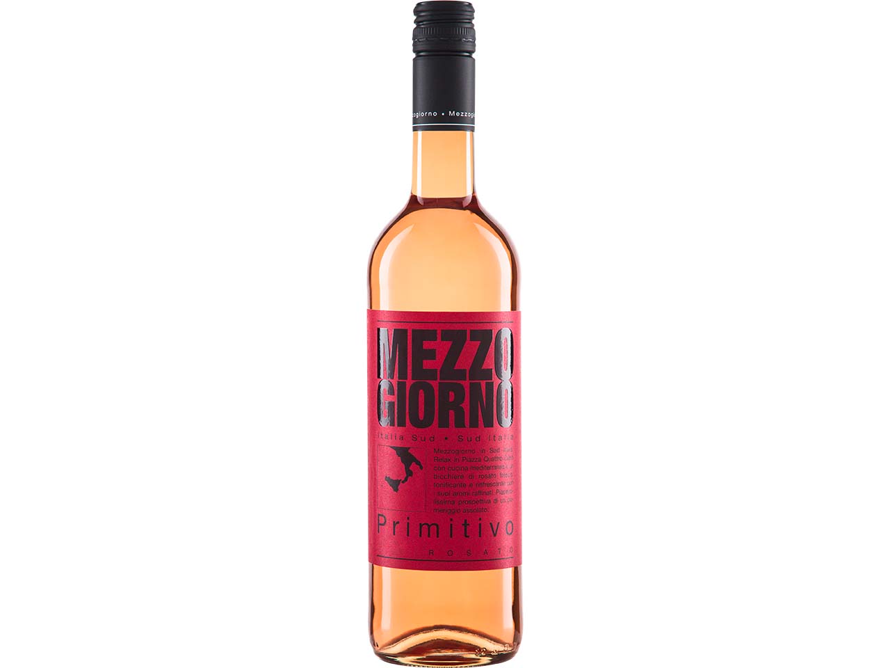 Bio-Rosé MEZZOGIORNO Primitivo Rosato IGT, 0,75 l