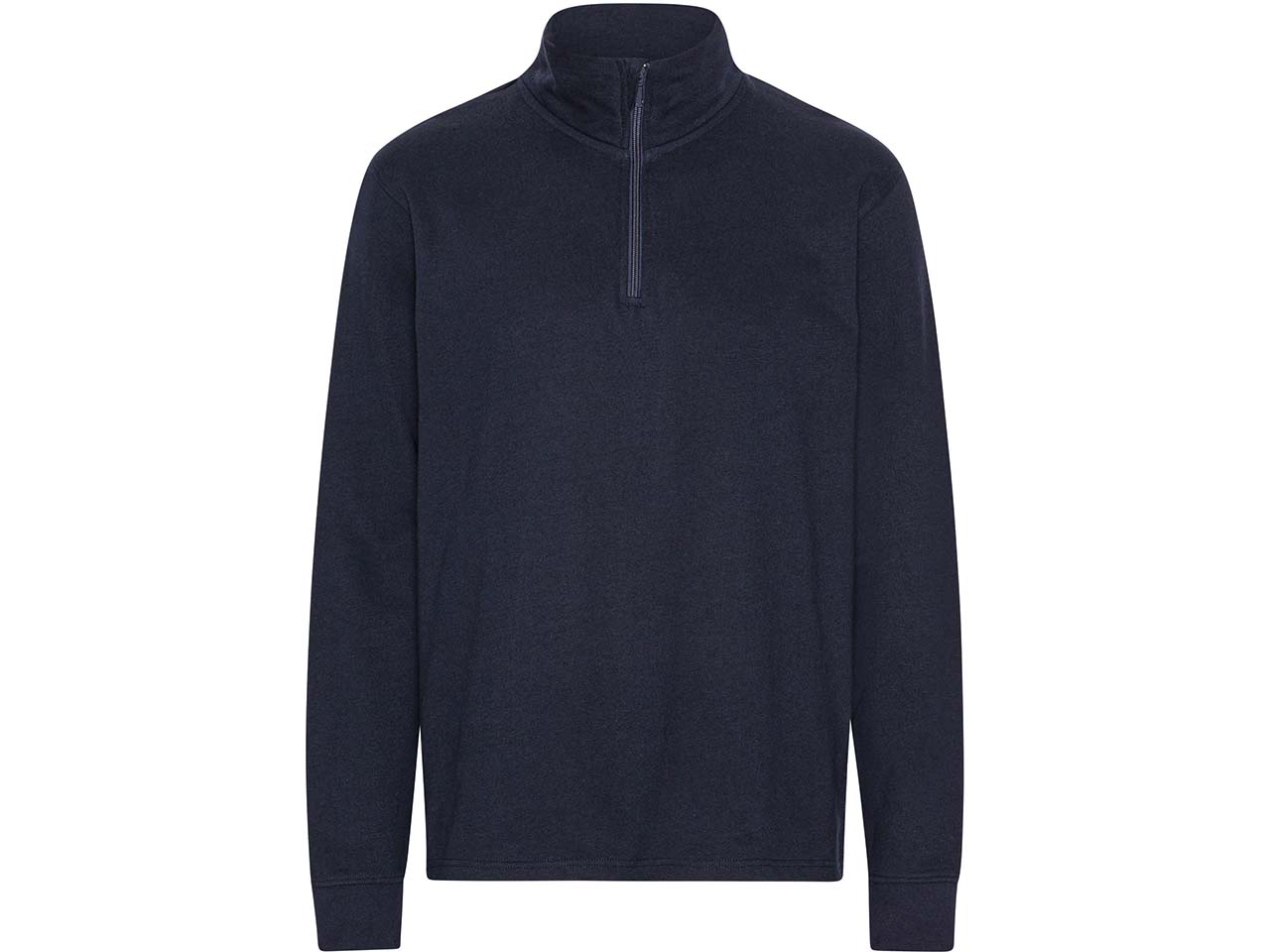 Neutral Bio-Unisex-Sweatshirt "Tiger Cotton" mit Half-Zip, navy, Gr. XS