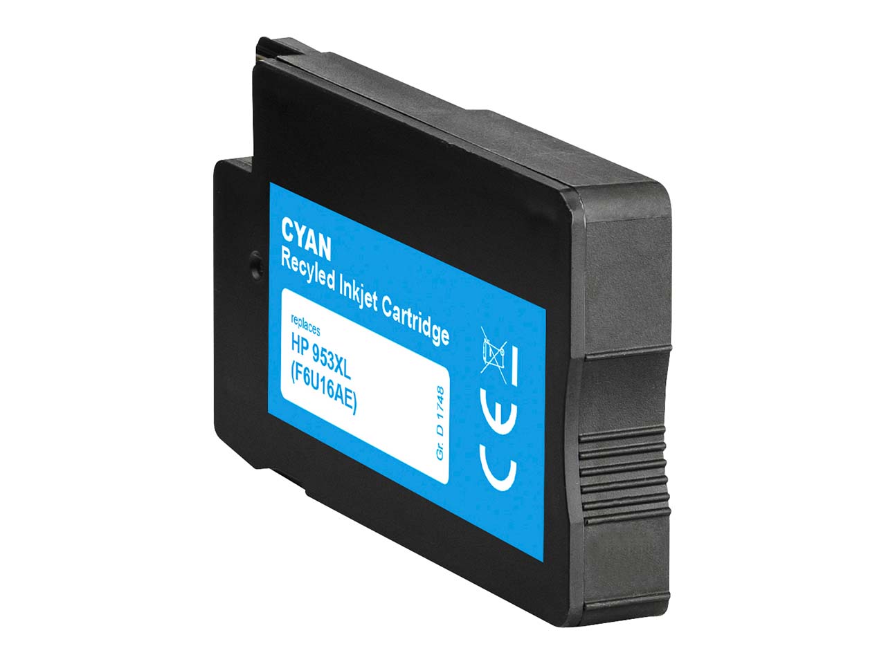 memo Tintenpatrone ersetzt HP F6U16AE, Nr. 953XL cyan