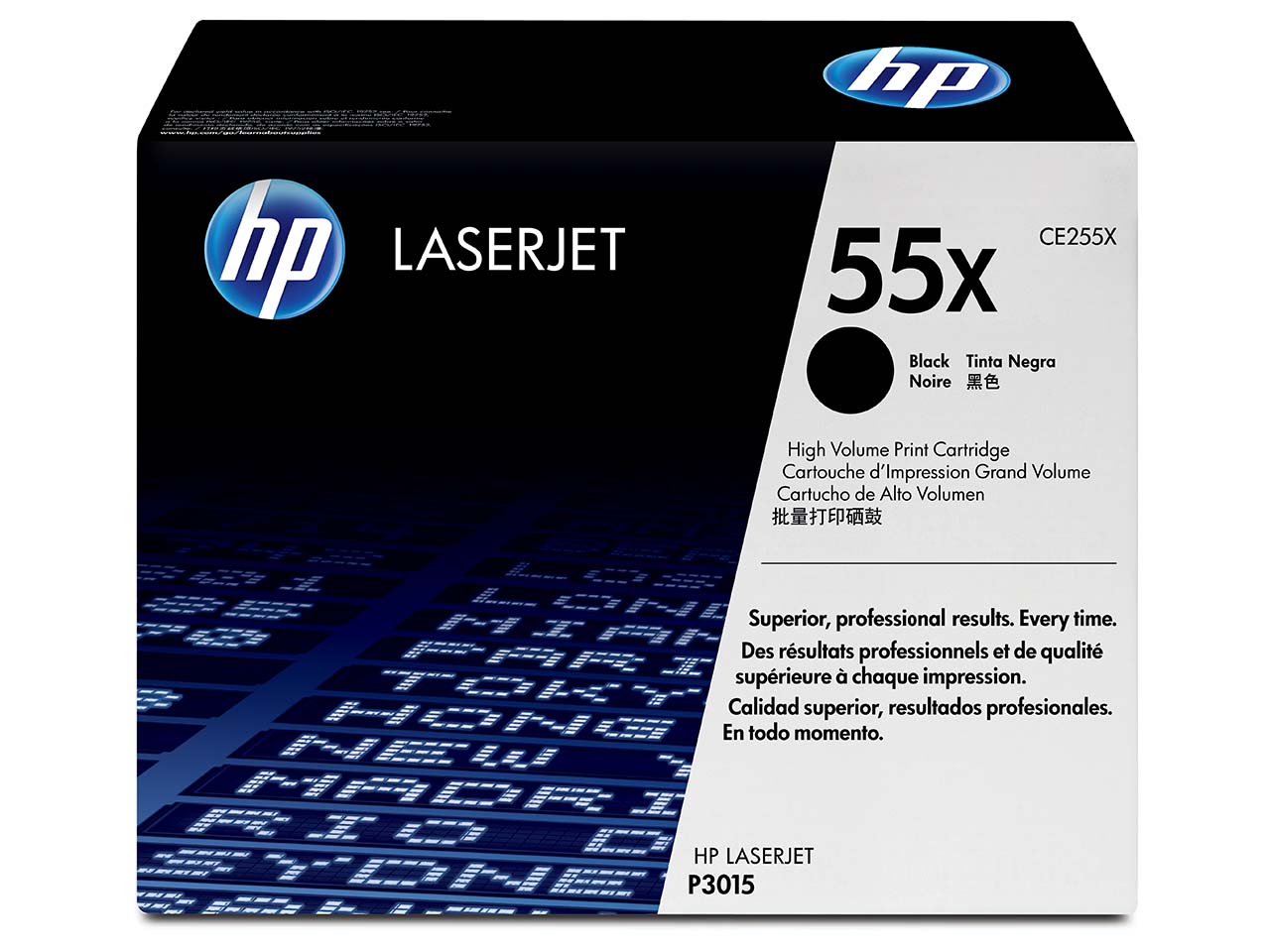 hp Druckkassette CE255X schwarz