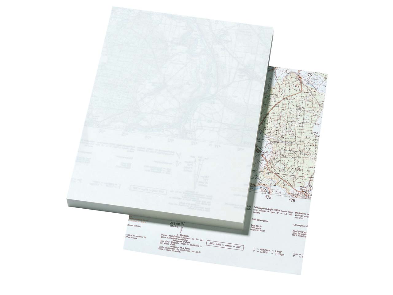 DRP Notizblock A5 blanko, 100 Blatt