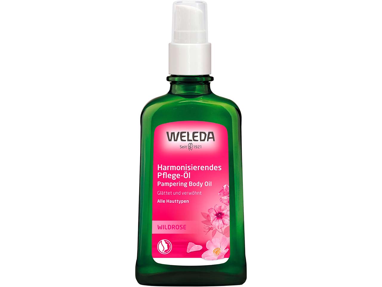 WELEDA Harmonisierendes Bio-Pflegeöl mit Wildrose, 100 ml