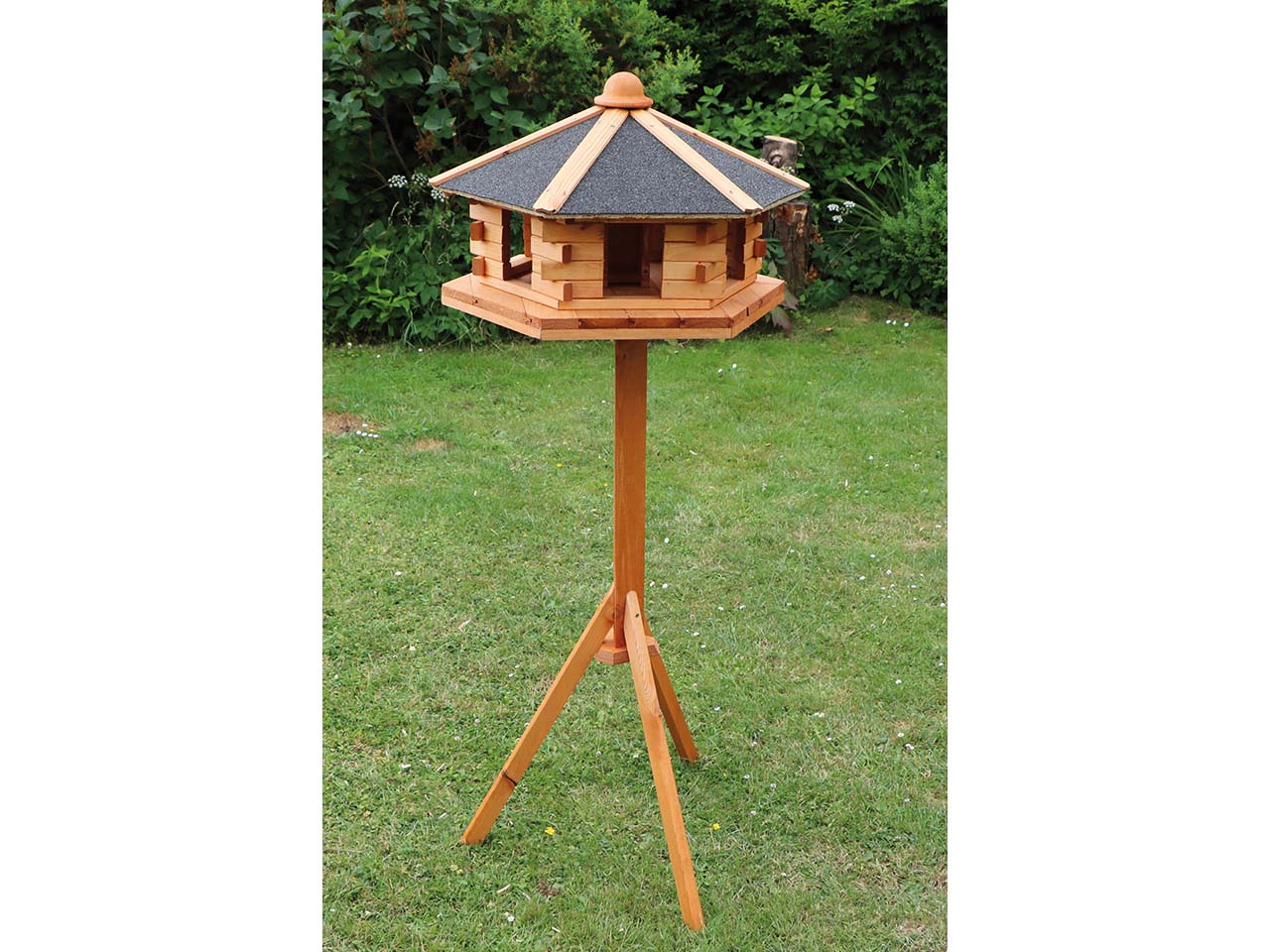 Vogelhaus "Fehmarn" mit Fußkreuzständer