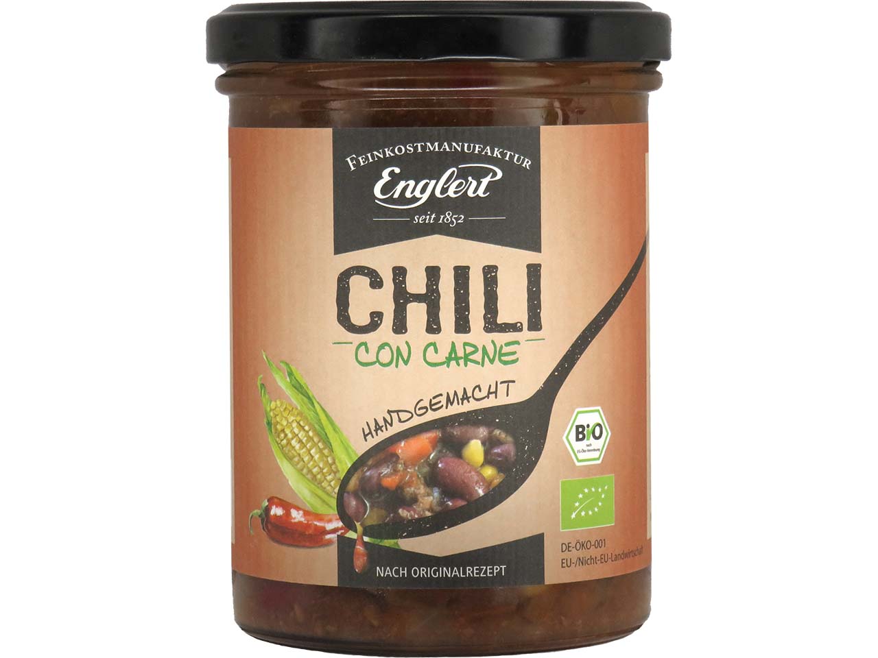 Feinkost Englert Bio-Chili con Carne, 370 g