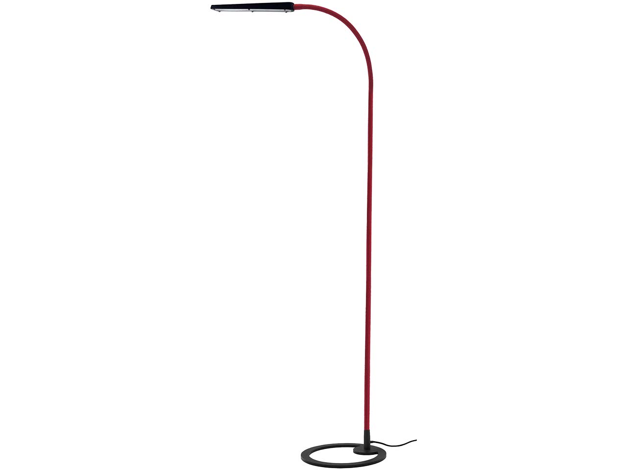 Bauer & Böcker LED-Stehleuchte "Comet" bordeaux/black